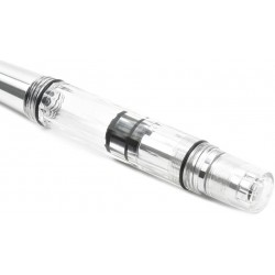 TWSBI Diamond Mini AL Silber Füllfederhalter Stub1.1 Feder