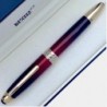 Montblanc Meisterstück Solitaire Calligraphy Burgundy Lacquer Füllfederhalter Flexnib