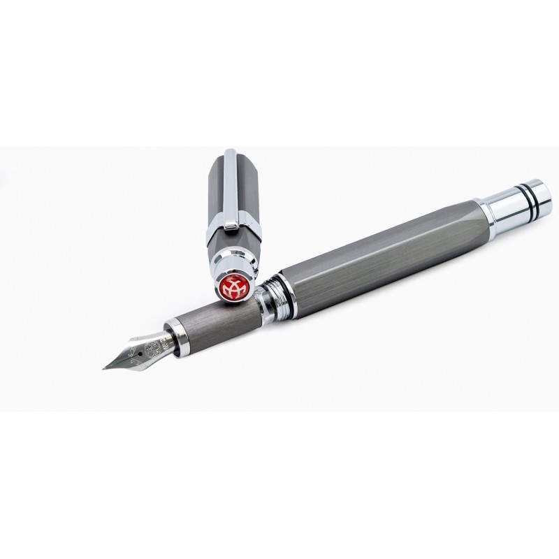 TWSBI Precision GunMetal Füllfederhalter, B