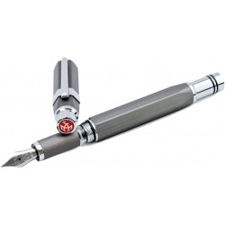 TWSBI Precision GunMetal Füllfederhalter, Stub1.1