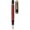 Pelikan Premium M600 EF Füllfederhalter Farbe Plume Schwarz/Rot