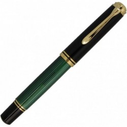 Pelikan Premium M600 Füllfederhalter F Plume schwarz/grün