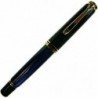 Pelikan Premium M800 Füllfederhalter F Feder schwarz/blau