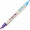 Dritz Dual Purpose Disappearing Ink & Mark-B-Gone, Markierungsstift, Blau und Lila, 8,75 x 2,88 x 0,5