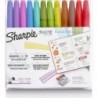 SHARPIE S-Note Kreativmarker, Pastell-Textmarker, Kunstmarker-Set, verschiedene Farben, Meißelspitze, 24 Stück