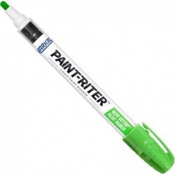 Markal 97051 Paint-Riter Valve Action-Farbmarker mit 1/8-Zoll-Rundspitze, fluoreszierendes Grün (12 Marker)