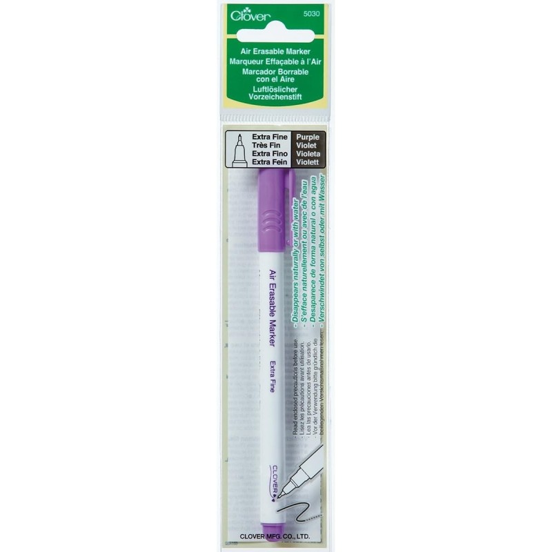 Clover Air-Erasable Marker - Extrafein-Lila