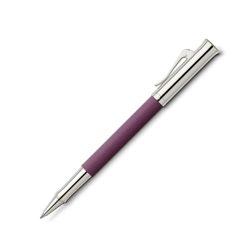 GRAF VON FABER-CASTELL, TINTENROLLER, GUILLOCHE, VIOLET BLUE