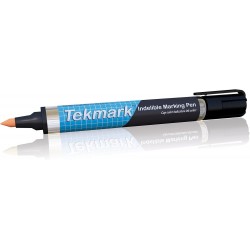 U-Mark Tekmark unauslöschlicher Markierstift, 12er-Pack (schwarz)