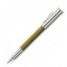 GRAF VON FABER-CASTELL, TINTENROLLER, GUILLOCHE, OLIVE GREEN