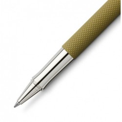 GRAF VON FABER-CASTELL, TINTENROLLER, GUILLOCHE, OLIVE GREEN