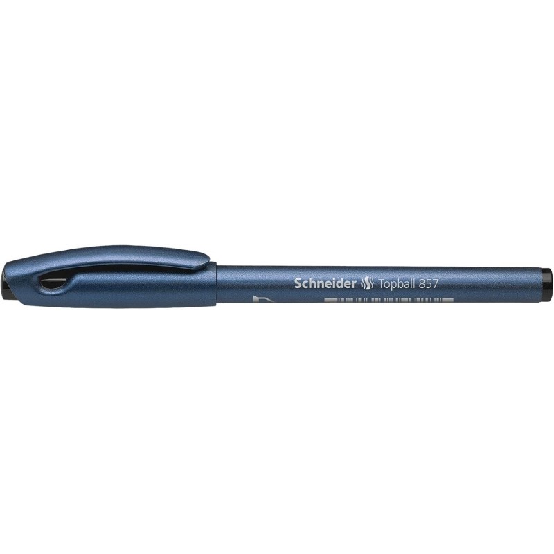 Schneider TOPBALL 857 Tintenroller mit Vollmetallspitze, 0,6 mm, schwarz