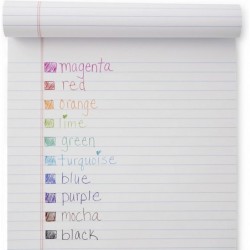 Paper Mate® 300RT Effortless Glide-Kugelschreiber, mittlere Spitze, 1,0 mm, transparenter Schaft, schwarze Tinte, 8 Stück