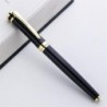 Signierstift, Tintenroller, Feinspitze, 0,5 mm feine Spitze, Gel-Flüssigtinte, Rollkugelschreiber, 13,8 cm, Schwarzgold