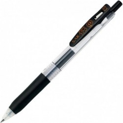 Zebra Sarasa Clipstift 0,3 mm, Schwarz (JJH15-BK)