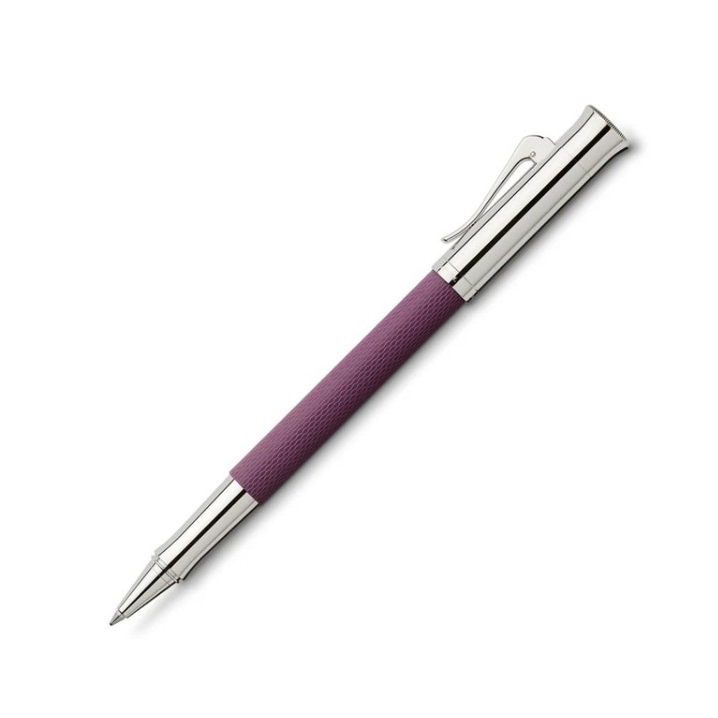 GRAF VON FABER-CASTELL, TINTENROLLER, GUILLOCHE, VIOLET BLUE