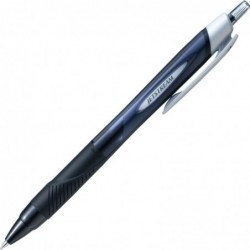 Uni Jetstream Standard-Kugelschreiber – 0,38 mm – schwarze Tinte – schwarzer Korpus