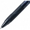 Uni Jetstream Standard-Kugelschreiber – 0,38 mm – schwarze Tinte – schwarzer Korpus