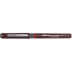 rOtring Tikky Fine Liner Faserspitze Grafikstift, 0,2 mm, schwarze Tinte (1904752)