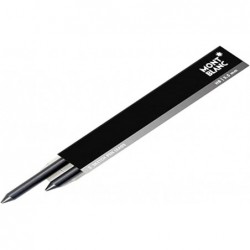 Mont Blanc 111755 2 Leonardo Sketch Pen Minen HB 5,5 mm tiefschwarz