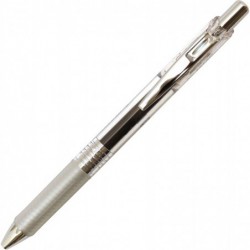 Pentel Knock Kugelschreiber Energel-tintenfrei, Nadelspitze 0,5 mm (schwarze Tinte) BLN75TL-A