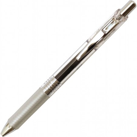 Pentel Knock Kugelschreiber Energel-tintenfrei, Nadelspitze 0,5 mm (schwarze Tinte) BLN75TL-A