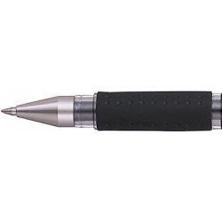 uni-ball UM-151S Gel-Rollerball. Hochwertige mittlere 0,7-mm-Kugelschreiberspitze für superweiche Handschrift, Schule, Tagebuch und Notizen. Farb- und wasserfeste Uni Super Ink. 3er-Pack Schwarz