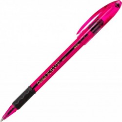 Pentel RSVP Razzle-Dazzle Kugelschreiber, (1,0 mm) mittlere Linie, schwarze Tinte, 5er-Pack (BK91RDBP5M)