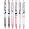 Gelschreiber mit niedlichem Cartoon-Panda-Motiv, 0,5 mm, schwarze Tinte, Druckstifte für Büro, Schule, Damen, Mädchen, Jungen, Kawaii (Panda-3), 6 Stück