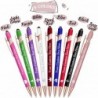 Bis zu 100 personalisierte Kugelschreiber mit Namenstext für Männer und Frauen, individueller Stift mit Logo-Symbol-Gravur, personalisierte Stifte für Büro, Geschäft, Hochzeit, Lehrer, Freunde, Geschenke, mehrfarbig