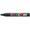 Mitsubishi Pencil Posca PC5M.24 Stift auf Wasserbasis, mittlere Spitze, runder Kern, schwarz