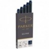 Parker 1950382 Quink Füllfederhalter-Minen, 5er-Box