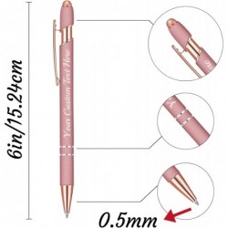 Benutzerdefinierte Stifte, personalisierte Stifte mit Namen, eingraviertem Text, Logo-Stift in großen Mengen, individuelle Stylus-Kugelschreiber, anpassbare Geschenke für Männer und Frauen, Business, Abschlussfeier, Hochzeit, Weihnachten, 10 Stück/Packung