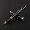 Kugelschreiber, Gelschreiber, Signaturstift, schwarze Tinte mit zwei 0,5-mm-Schwarzminen, Business-Büro-Stift, Geschenkbox für Geburtstag, Business und Party (Gold)