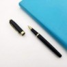 Kugelschreiber, Gelschreiber, Signaturstift, schwarze Tinte mit zwei 0,5-mm-Schwarzminen, Business-Büro-Stift, Geschenkbox für Geburtstag, Business und Party (Gold)