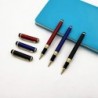 Metall-Kugelschreiber, Business-Rollerball, Signatur-Stift mit zwei 0,5-mm-Universal-Stiftminen, Geschenk-Stift für Kollegen und Familie, in Geschenkbox (blau)