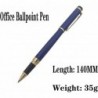 Metall-Kugelschreiber, Business-Rollerball, Signatur-Stift mit zwei 0,5-mm-Universal-Stiftminen, Geschenk-Stift für Kollegen und Familie, in Geschenkbox (blau)