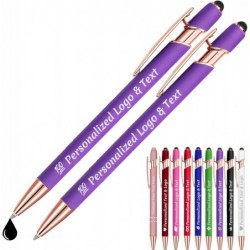 Personalisierte Stifte, Großpackung, individueller Stift mit Namen, 2, 10, 20, 50, 100, 200, 300, 500 Stück, individuelles Logo, schwarzer Tintenstift, Kugelschreiber, Geschenk für Lehrer, Männer, Frauen, Business