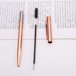 GSHLLO Kugelschreiber mit schwarzer Tinte, 10 cm, 1,0 mm Spitze, tragbare Druckkugelschreiber, kleine Taschenstifte, einfarbige kurze Kugelschreiber, Büro- und Business-Kugelschreiber für Notizbücher, Notizblöcke, Silber, 30 Stück