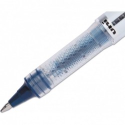 uni-ball 61232 VISION ELITE Rollerball-Stift, wasserfest, blaue/schwarze Tinte, fett