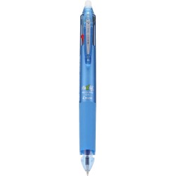 Pilot Frixion 4-Farben-Kugelschreiber, hellblaues Gehäuse (LKFB-80EF-LB)