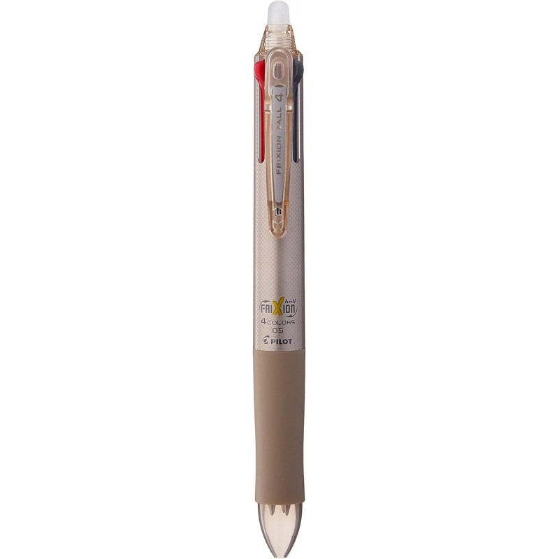 Pilot Frixion 4-Farben-Kugelschreiber, Gehäuse in Champagnergold (LKFB-80EF-CGD)