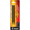 PILOT FriXion Gel-Tinten-Minen für löschbare Stifte, feine Spitze, schwarze Tinte, 2er-Pack (77320)