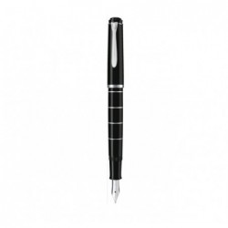 Pelikan Füllhalter Classic 215 Schwarz-Ringe M im Etui