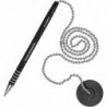 Nadex Ball and Chain Sicherheitsstift-Set | 1 Stift, 1 Klebehalterung und 5 Minen (schwarz)