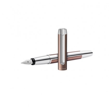 Pelikan Füllhalter Pura P40, 1 ST im G24 Geschenk-Etui, Mokka M